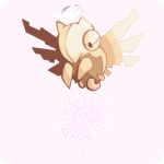  alternate_color commentary_request flying french_commentary gen_3_pokemon memookami pokemon shedinja shiny_pokemon simple_background solo transparent_background white_background 