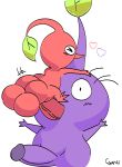  &lt;3 absurd_res balls big_balls blush cyanu duo elemental_creature erection flora_fauna genitals hand_on_head hi_res humanoid male male/male nintendo not_furry oral penis pikmin pikmin_(species) plant purple_pikmin red_pikmin sex shocked simple_background surprise surprise_sex thrusting video_games 
