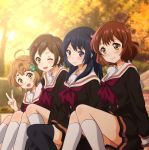  hibike!_euphonium katou_hazuki_(hibike!_euphonium) kawashima_sapphire kousaka_reina kurumiyasan_ns oumae_kumiko seifuku tagme 