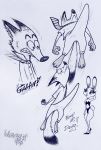 2020 anthro bottomwear canid canine clothed clothing disney dubstepina duo erection erection_under_clothing female fox fully_clothed fur hi_res humor judy_hopps lagomorph leporid male mammal meme monochrome necktie nick_wilde pants rabbit red_fox shirt signature simple_background tenting topwear zootopia 