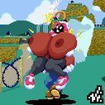  big_breasts bob-omb breast_expansion breasts carrying_partner clothed clothing dark_body dark_skin digital_media_(artwork) expansion female footwear fuse grass hair holding_breast huge_breasts human humanoid hybrid legwear lifting_another lit_fuse male mammal mario mario_bros mountain nintendo nipples pink_hair pixel_(artwork) shoes shy-bomb shyguy smoke solo_focus stockings thigh_highs vi-nsfw video_games 
