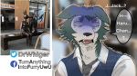  2020 anthro beastars canid canine canis clothed clothing dialogue dr.whiger dress_shirt english_text hi_res humor infidelity legoshi_(beastars) male mammal motion_lines necktie open_mouth sad sculpture shaking shirt solo statue text topwear vest wolf 