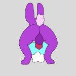  1:1 ambiguous_gender ambiguous_penetrated ambiguous_penetration animated anthro balls blue_body blue_fur bonnie_(fnaf) butt delta&#039;s_art duo five_nights_at_freddy&#039;s five_nights_at_freddy&#039;s_2 fur genitals humanoid lagomorph leporid long_ears male male/ambiguous male_penetrating male_penetrating_ambiguous mammal mating_press penetration penis purple_body purple_fur purple_tail rabbit rear_view scut_tail sex short_playtime simple_background toy_bonnie_(fnaf) video_games white_tail 