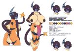  absol absurd_res anthro arcanine balls big_breasts big_butt biped blush bodily_fluids breasts butt claws curvy_figure digital_media_(artwork) english_text genitals herm hi_res huge_breasts hyper hyper_breasts intersex kogoriami_cararthia looking_at_viewer luxray muscular muscular_anthro muscular_herm muscular_intersex nintendo nipples nude open_mouth ovelhadogelo penis pok&eacute;mon pok&eacute;mon_(species) pussy simple_background solo text thick_thighs video_games 