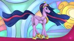  16:9 2020 digital_media_(artwork) equid eyebrows eyelashes feathered_wings feathers friendship_is_magic hasbro hi_res hooves horn mammal my_little_pony mysticalpha smile twilight_sparkle_(mlp) widescreen winged_unicorn wings 