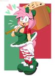 &lt;3 2020 absurd_res amy_rose anthro big_breasts boots breasts christmas clothing eulipotyphlan female footwear hedgehog hi_res holidays jinu mammal open_mouth pink_body pink_skin solo sonic_the_hedgehog_(series) text url video_games 