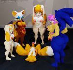  3d_(artwork) absurd_res amy_rose anthro balls blue_body blue_fur breasts brown_eyes butt canid canine chiropteran cream_the_rabbit crossgender digital_media_(artwork) erection eulipotyphlan female fox ftg_crossgender fti_crossgender fur genitals green_eyes group gynomorph hedgehog hi_res holding_belly hornybunny intersex lagomorph leporid lying male male_pregnancy mammal miles_prower mtf_crossgender multi_tail nipples on_back penis pink_body pink_fur pregnant rabbit rouge_the_bat sonic_the_hedgehog sonic_the_hedgehog_(series) tan_body tan_fur teal_eyes text url vanilla_the_rabbit wings yellow_body yellow_fur 