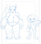  anthro anthrofied barely_visible_genitalia barely_visible_pussy big_breasts breasts claws clothed clothing curvy_figure duo eyelashes female genitals hidoihito hitmontop horn larger_female looking_at_viewer male mature_female muscular muscular_male nidoqueen nintendo nude pok&eacute;mon pok&eacute;mon_(species) pussy restricted_palette simple_background size_difference sketch slightly_chubby smaller_male thick_thighs video_games voluptuous white_background wide_hips 