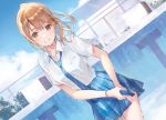  ponytail school_uniform see_through tagme_(artist) tagme_(character) underwear wet 