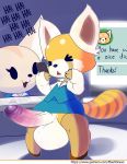  absurd_res aggressive_retsuko ailurid anthro balls big_balls big_penis biped black_nose blue_clothing blue_dress bodily_fluids bottomless canid canine cellphone clothed clothing crossgender dress duo embarrassed english_text erection fennec fenneko foreskin fox ftm_crossgender fur genital_fluids genitals girly hi_res holding_cellphone holding_object holding_phone huge_balls huge_penis humanoid_genitalia humanoid_penis laugh maehdoggie male mammal multicolored_body multicolored_fur open_mouth partially_retracted_foreskin penis phone red_panda resasuke retsuko ringtail sanrio solo_focus standing tan_body tan_fur text uncut url vein veiny_penis yellow_body yellow_fur 