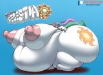  2020 anthro areola belly big_belly big_breasts breasts cutie_mark equid equine female fingers friendship_is_magic hasbro horn huge_breasts hyper hyper_belly hyper_breasts mammal morbidly_obese morbidly_obese_anthro morbidly_obese_female my_little_pony nipples nude obese obese_anthro obese_female overweight overweight_anthro overweight_female prettypinkponyprincess princess_celestia_(mlp) solo text unicorn url 