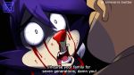  16:9 animaniacs animaniacs_(2020) anime-aniacs anthro blood_on_face cosplay crossover crossover_cosplay duo emererre_(artist) english_text face_focus gintama gintoki_sakata human male mammal ralph_t._guard subtitled text traced warner_brothers watermark widescreen yakko_warner 