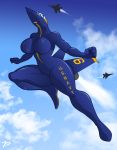  aircraft anthro breasts cloud day female hi_res living_aircraft living_machine living_vehicle machine sky solo vehicle zp92 