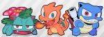  ambiguous_gender blastoise charizard feral gashi-gashi group nintendo pok&eacute;mon pok&eacute;mon_(species) starter_trio venusaur video_games 