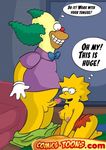  comics-toons krusty_the_clown lisa_simpson tagme the_simpsons 