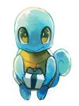  box brown_eyes commentary creature english_commentary extyrannomon full_body gen_1_pokemon gift holding holding_box holding_gift looking_at_viewer no_humans pokemon pokemon_(creature) simple_background solo squirtle standing white_background 