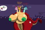  activision anthro breasts cynder dialogue female friendship_is_magic genitals group hasbro multi_head my_little_pony pilot129 princess_ember_(mlp) pussy smolder_(mlp) spike_(mlp) spyro spyro_the_dragon video_games 