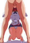  agent_aika aika_(series) ass beast_anime breasts delmo_commander feet fellatio pantsu penis uncensored uniform white_delmo 