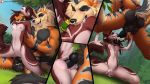  16:9 2020 anal anal_penetration animal_genitalia animal_penis anthro anthro_on_anthro anthro_penetrated anthro_penetrating anthro_penetrating_anthro arcanine balls blush bodily_fluids canid canine canine_penis canis cum cum_in_mouth cum_in_pussy cum_inside cum_on_tongue danomil day detailed_background digital_media_(artwork) drooling duo eyes_closed female female_penetrated genital_fluids genitals grass knot male male/female male_penetrating male_penetrating_female mammal nintendo open_mouth outside penetration penile penile_penetration penis plant pok&eacute;mon pok&eacute;mon_(species) red_wolf saliva sex sky skylar_zero smile teeth tongue tongue_out vaginal vaginal_penetration video_games widescreen wolf 