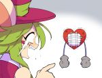  &lt;3 ._(pixiv) angry anthro bandage blush blush_stickers clothing crying_laughing duo female gloves handwear hat headgear headwear heart_(mad_rat_dead) laugh mad_rat_dead male rat_god_(mad_rat_dead) toony top_hat 
