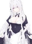  cleavage maid miyuki_(miyuki_05290) no_bra tagme 