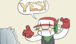  anthro cave_story duo female glistening glistening_eyes hi_res itsunknownanon male male/female quote_(cave_story) sue_sakamoto video_games 