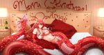  cameltoe christmas krabby_(artist) lingerie miia_(monster_musume) monster_girl monster_musume_no_iru_nichijou pointy_ears tail 