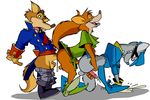  crossover disney don_karnage robin_hood sly_cooper talespin 