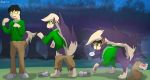  absurd_res alsoflick hi_res human human_to_feral mammal mephitid nintendo poison pok&eacute;mon pok&eacute;mon_(species) skunk skuntank species_transformation transformation video_games 