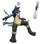  1:1 2020 ambiguous_gender anthro big_ears black_body black_fur blue_body blue_fur canid canine caught caught_off_guard cute_expression cute_eyes cute_face cute_fangs diaper diaper_change fluffy fluffy_tail fur hi_res hindpaw ire-k long_ears lucario mammal napping nervous nintendo open_mouth paws pok&eacute;mon pok&eacute;mon_(species) red_eyes restrained robotic_arms scared simple_background solo surprise surprised_expression surprised_eyes surprised_face surprised_look teeth video_games worried worried_expression worried_face worried_look yellow_body yellow_fur 