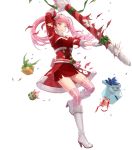  christmas fire_emblem fire_emblem_heroes fire_emblem_three_houses hako heels hilda_valentine_goneril nintendo thighhighs torn_clothes 