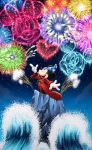  &lt;3 2020 anthro clothing disney fireworks gloves handwear hat headgear headwear hi_res male mammal mickey_mouse minnie_mouse mouse murid murine night open_mouth open_smile robe rock rodent sh_disney sky smile solo star starry_sky water wizard_hat 