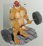  &lt;3 2020 3_toes 5_fingers abs absurd_res accessory anthro armband barbell bowser bracelet brown_body claws cock_ring countershading fingers genitals hair hi_res high-angle_view humanoid_genitalia humanoid_hands humanoid_penis jewelry koopa male mario_bros mrsleepyskull muscular muscular_anthro muscular_arms muscular_male nintendo nipple_piercing nipple_ring nipples nude pecs penis penis_accessory penis_jewelry piercing pink_nipples red_eyes red_hair scalie shell signature solo spiked_armband spiked_bracelet spiked_cock_ring spiked_shell spikes spikes_(anatomy) standing toes video_games white_claws 