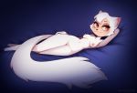  anthro breasts cats_don&#039;t_dance domestic_cat felid feline felis female genitals hi_res long_tail lying mammal matzzacre pussy sawyer_(cats_don&#039;t_dance) small_breasts solo warner_brothers 