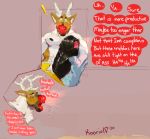  2020 angry anthro antlers balls breath capreoline cervid christmas clothing comic dialogue digital_media_(artwork) duo english_text erection foreskin fur genitals handjob holidays horn humanoid_genitalia humanoid_penis invalid_tag koorivlf male mammal muscular muscular_male nipples panting penile penis penis_through_leghole poking_out red_nose reindeer rudolph_the_red_nosed_reindeer sex speech_bubble text uncut underwear unretracted_foreskin ych_(character) 
