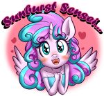  aged_up alpha_channel anibaruthecat anthro blush clothed clothing equid eyebrows eyelashes female fingers flurry_heart_(mlp) friendship_is_magic hasbro hi_res horn looking_at_viewer mammal my_little_pony open_mouth solo text winged_unicorn wings young 