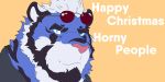  anthro ashi_ton blue_body blue_eyes blue_fur blue_skin eyewear facial_hair felid feline fur glasses hair male male/male mammal pantherine pink_nose solo stripes tiger white_hair 