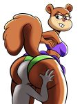  ambiguous_gender anal anon anonymous anthro better_version_at_source big_breasts big_butt blush breasts brown_body brown_fur buckteeth butt clothed clothing duo face_in_ass female female/ambiguous fur genitals half-closed_eyes hand_on_butt hi_res huge_butt looking_back mammal narrowed_eyes nathanatwar nickelodeon oral panties rear_view rimming rodent sandy_cheeks sciurid sex simple_background spongebob_squarepants standing teeth thick_thighs tree_squirrel underwear white_background wide_hips 