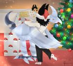  &lt;3 2020 absurd_res ambiguous_gender amelia_(mistpirit) animal_humanoid canid canine christmas duo english_text female hi_res holidays humanoid mammal mistpirit nintendo pok&eacute;mon pok&eacute;mon_(species) skarmory text video_games 