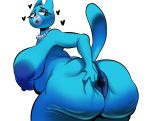 &lt;3 anthro anus big_breasts big_butt blue_body blue_fur breasts butt butt_grab cartoon_network domestic_cat felid feline felis female fur hand_on_butt huge_breasts huge_butt isolatedartest jewelry looking_back mammal mary_senicourt mature_anthro mature_female necklace nipples nude open_mouth presenting presenting_hindquarters simple_background solo spread_anus spread_butt spreading standing teeth the_amazing_world_of_gumball thick_thighs tongue white_background wide_hips 