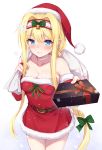  alice_schuberg christmas cleavage sword_art_online sword_art_online_alicization tagme taro_(ultrataro) 