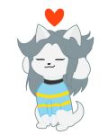  clothed clothing hair mammal tem temmie_(undertale) undertale video_games white_body 