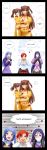  absurdres boudica_(fate/grand_order) bram_history caster fate/grand_order fate_(series) highres mata_hari_(fate/grand_order) minamoto_no_raikou_(fate/grand_order) mother_and_daughter sneezing 