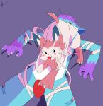  absurd_res anthro bdsm bondage bound bow domination duo eeveelution female feral hi_res male male/female nintendo pok&eacute;mon pok&eacute;mon_(species) retro_future sylveon video_games 