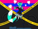  4:3 ailurid anthro clothing cosplay costume female hatsune_miku hi_res mammal mime_(mimechan) mimechan red_panda secret_police solo vocaloid 