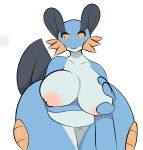  absurd_res anthro areola belly big_breasts big_butt breast_grab breast_squish breasts butt curvy_figure female hand_on_breast hi_res huge_thighs looking_away nintendo nipples plantedpot pok&eacute;mon pok&eacute;mon_(species) slightly_chubby solo solo_focus squish swampert thick_thighs video_games voluptuous wide_hips 