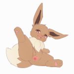  &lt;3 &lt;3_eyes 2020 3_toes absurd_res anus black_nose blush brown_body brown_ears brown_eyes brown_fur brown_tail canid canine colored colored_sketch digital_drawing_(artwork) digital_media_(artwork) dipstick_tail eevee eeveelution eyelashes female feral flat_colors flong full-length_portrait fur fur_tuft genitals hi_res humanoid_genitalia humanoid_pussy inviting iris looking_at_viewer lying mammal multicolored_body multicolored_fur multicolored_tail neck_tuft nintendo on_back open_mouth open_smile pawpads paws pink_anus pink_pawpads pink_pupils pink_pussy pink_tongue pok&eacute;mon pok&eacute;mon_(species) portrait presenting presenting_pussy pupils pussy quadruped simple_background smile solo source_request spread_legs spread_pussy spreading tan_body tan_fur tan_tail thin_eyebrows toes tongue tuft two_tone_body two_tone_fur two_tone_tail urethra video_games white_background 