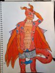  3:4 anonymous_artist anthro blaze_dragon dragon hi_res male presenting solo 
