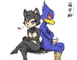  falco_lombardi katt_monroe nintendo star_fox zenmigawa 