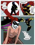  barbara_gordon batgirl batman comic dc dcau fool_me_once great_scott harley_quinn sharpie 